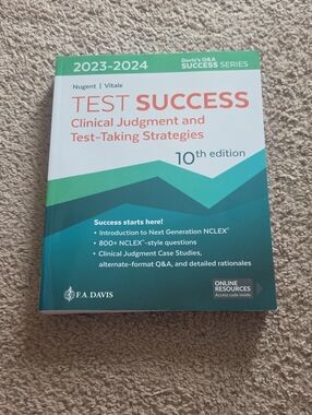 Test Success 2023-2024 - Teal & White NCLEX Study Guide